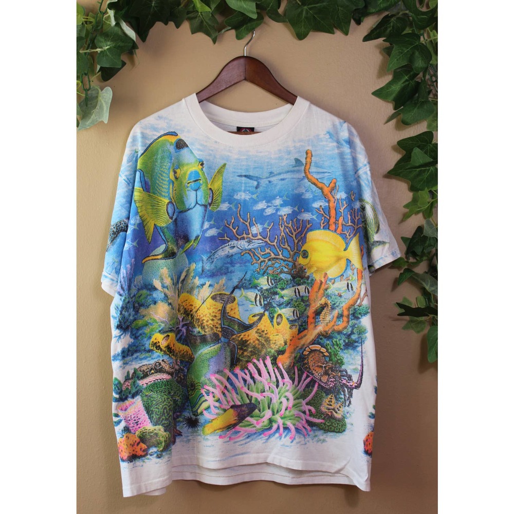 AQUARIUM ALL OVER PRINT TEE